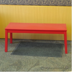 IKEA Sigurd Red Bench